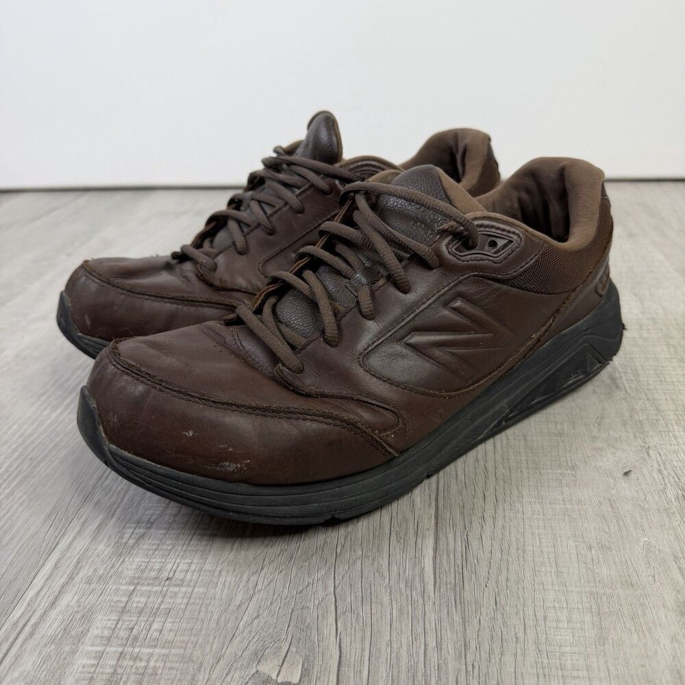 New Balance 928v3 Men's Size 11.5 2E Brown Leather Walking Shoes Casual Comfy D